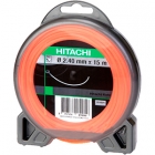 Леска для триммера Hitachi круглая 2.40мм*44м