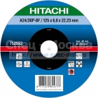 Диск шлифовальный Hitachi по металлу 115х6х22,2