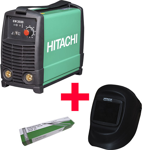 Сварочный инвертор Hitachi EW3500 + маска + электроды